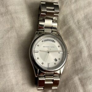 Stainless Steel Silver Michael Kors Watch